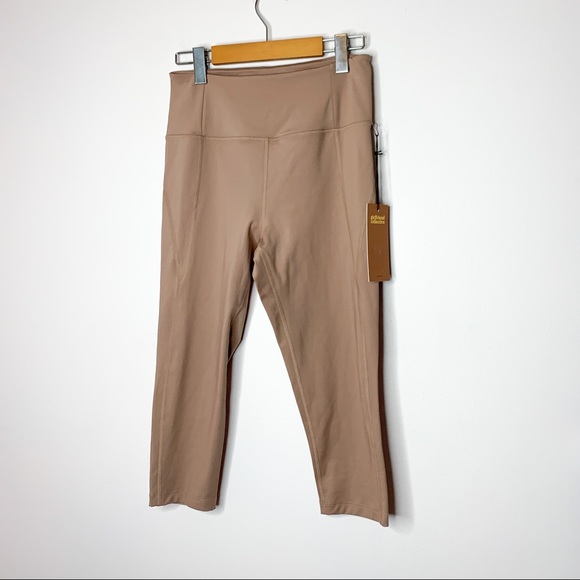 Girlfriend Collective summer high rise cropped compression leggings Quartz - Picture 9 of 13